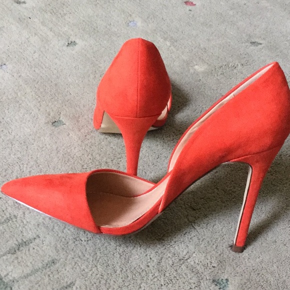 JustFab orange heels SZ9 - Picture 4 of 8